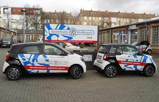 Unsere neue smart-Flotte