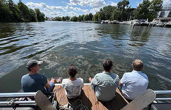 Die Sternwarte stach in See – also in S(pr)ee
