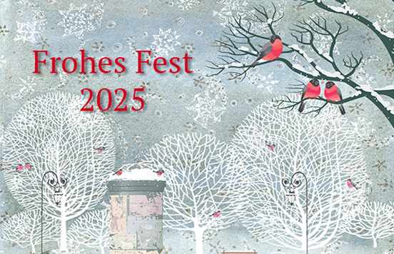 Fröhliche Weihnachten und Winterpause