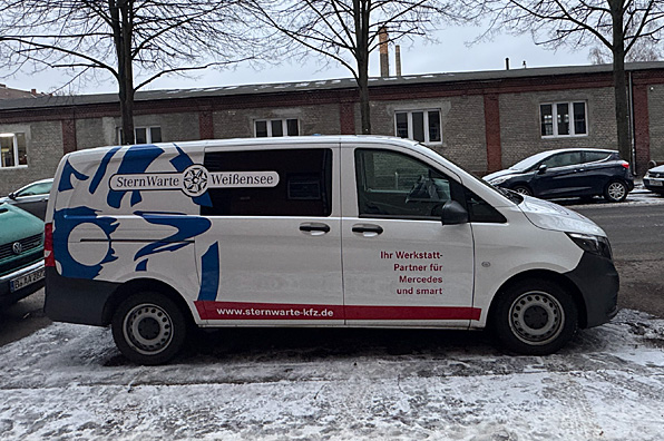 Unser neuer Werkstatt-Vito